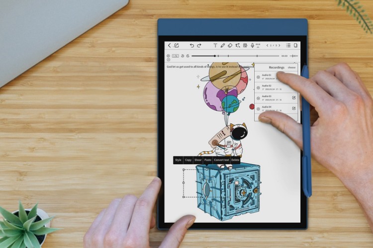 DES Color E-paper Tablet Solution